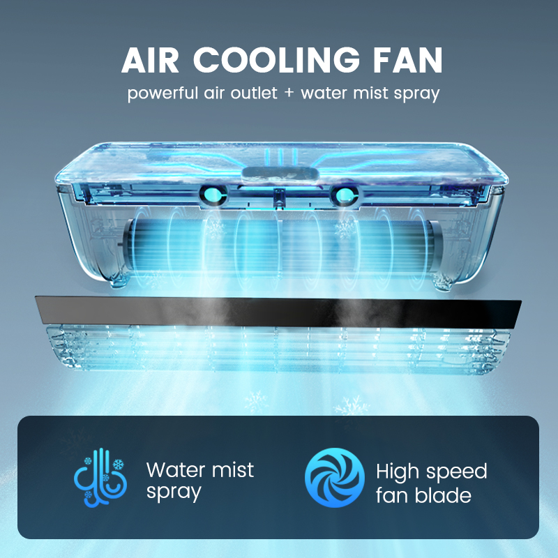 Custom Small Electric Air Cooling Table Fan For Home
