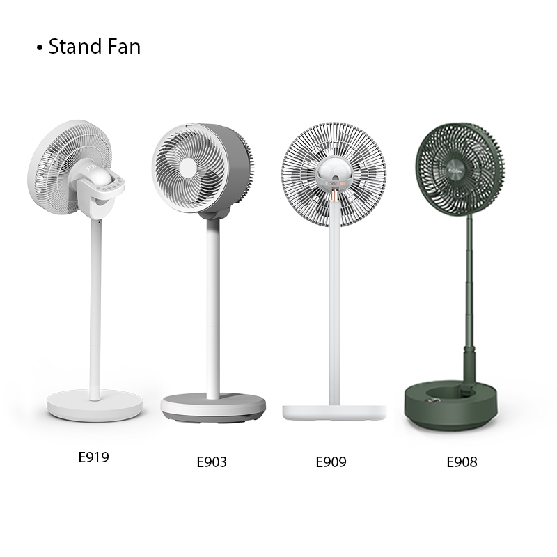 Rechargeable stand fan portable table desk fan manufacturer