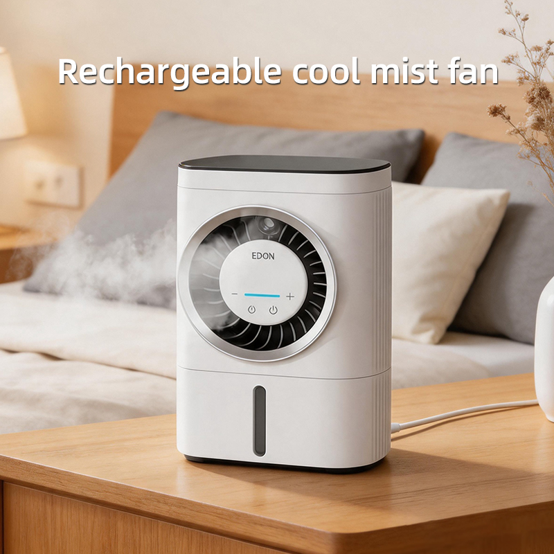 TEC Semiconductor Chip Portable Table Fans Mini Usb Rechargeable Outdoor Misting Cooling Fans